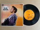 ELVIS PRESLEY BLUE MOON PICTURE SLEEVE ORANGE LABEL 1970 AUSTRALIAN 7