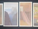 BRIAN ENO 4 x Peter Schmidt  PRINTS from Before and After Science LP  NO ALBUM