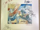 JONI MITCHELL- MINGUS- OG UK STEREO ASYLUM LP -5E-505 FULLY SIGNED +CERTIFICATE