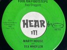 Rare OH Honky Tonk Ray Doggett 45 MARTY HOUSE Foolish Footsteps MUS-I-COL Custom