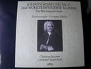 J.S. BACH THE WELL-TEMPERED CLAVIER CHRISTIANE JACCOTTET 5 LP box INTERCORD MINT
