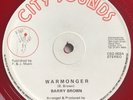 BARRY BROWN WARMONGER CITY SOUNDS RED 12