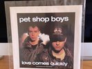 pet shop boys love comes quickly  near mint 10  inch