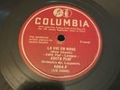 Columbia 78 RPM Edith Piaf - La Vie En Rose 4004-F V++