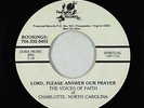 Sweet Soul 45 - Voices Of Faith - Lord, Please Answer Our Prayer - Pinewood