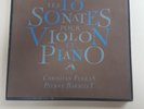CHRISTIAN FERRAS, VIOLON P. BARBIZET, PIANO BEETHOVEN LES 10 SONATES 4 LP BOX