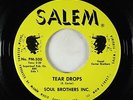 Northern/Sweet Soul 45 - Soul Brothers Inc. - Tear Drops - Salem - VG+ rare