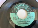 RUBY ANDREWS...JUST LOVING YOU.. RARE USA ISSUE 45...ZODIAC...Z-1010