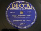 Decca 78 RPM Sister Rosetta Tharpe - The Lonesome Road / Rock Me 2243 V+