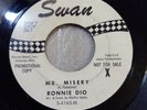 RARE TEENER Ronnie Dio Mr Misery / Our Year Swan 4165 1963 VG+ PROMO HEAR