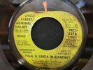 Uncle Albert/Admiral Halsey bw Too Many People By McCartney Apple 45 PROMO VG++