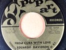EDUARDO DAVIDSON From Cuba With Love/ Le Frisson POP ART 102 BOOGALOO MINT
