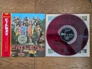 THE BEATLES SGT. Pepper's Lonely Hearts Club Band 1967 Japan LP RED WAX OP-8163
