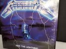 Metallica Ride The Lightning 1984 Vinyl Elektra LP w/ Original Insert