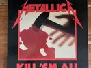 Metallica Kill Em All Megaforce Records Vinyl Silver Label MRI069 Original 1983