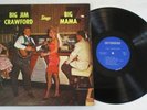 BIG JIM CRAWFORD AUTOGRAPH VINYL LP SIGNED TO ERNEST TUBB Private Country Bopper