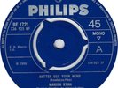 45rpm -  MARION RYAN - BETTER USE YOUR HEAD (NORTHERN SOUL/MOD DANCER)