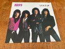 KISS Lick It Up LP Vinyl 1983 Mexico 1st Press Eric Carr Vinnie Vincent