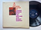 George Benson LP The New Boss Guitar With Brother Jack Mcduff Quartet, ORIG