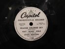 Nat King Cole Trio & Stan Kenton - Orange Colored Sky / Jam-Bo Rare PROMO Record
