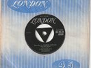 LARRY EVANS  Henpecked/Crazy 'Bout My Baby (1956) *READ* LONDON HLU 8269  RARE