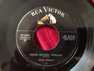 ELVIS PRESLEY GOOD ROCKIN TONIGHT NR MINT BEAUTY FIRST RCA PRESSING 45 1955