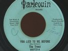 HEAR- Rare Garage 45 - The Treez - You Lied To Me Before - Harlequin # 660725