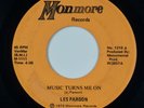 LES PARSON: Music Turns Me On US Monmore Soul Funk 45 Hear