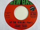 Deep Jazz Funk 45 COUNT YATES At The Soul-In New Bag HEAR Rare  Exc.