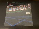 TRON (1982) Soundtrack LP Wendy Carlos w/hype sticker (CBS 37782) Vinyl