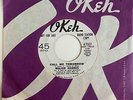 Northern Soul 45 MAJOR HARRIS Call Me Tomorrow/Like A Rolling Stone Okeh HEAR
