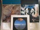 Tangerine Dream record albums, Hyperborea, Thief, Exit, Cyclone & Rubycon.