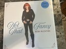 Reba McEntire - Not That Fancy, 2 LP, Blue Vinyl. Signed 12 X 12 print, Sealed