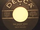 halloween popcorn rockabilly SALTY HOLMES The Ghost Song DECCA 45