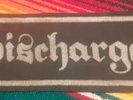 DISCHARGE. RARE 1980S ARMBAND . CRASS. AMEBIX ANTISECT.'ANARCHO PUNK'
