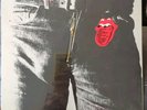 Sealed Rolling Stones Sticky Fingers album hype sticker C0C39105 1970's Zipper