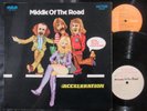 MIDDLE OF THE ROAD Acceleration/White Label PROMO LP DDR INTERSHOP RCA LSP 10357
