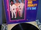 Peace Justice And Equality It's Time LP Stone Gold SG 10001 RARE SOUL Vinyl 1976