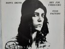 PATTI SMITH: HEY JOE / PISS FACTORY, Original Vinyl 7