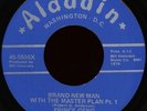 PRINCE GENO Brand New Man With The Master Plan 45 Aladdin Rare 1974 DC Funk M-