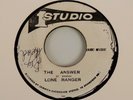 Lone Ranger – The Answer 1977 45 rpm Studio One - Jamaica Dancehall Reggae VG+