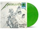 METALLICA AND JUSTICE FOR ALL DYERS GREEN VINYL USA IMPORT 2LP SEALED