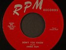 JIMMIE HUFF: don't you know / big city bound RPM 7