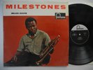 MILES DAVIS Milestones LP 1959 UK Fontana VG+/EX-