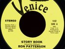 RON PATTERSON Story Book 45 Venice Rare 1976 Los Angeles Modern Soul