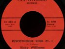 RICKY WILLIAMS Discotheque Soul 45 Citadelle Rare 1970s NYC Funk Breaks