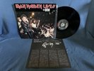 IRON MAIDEN LIVE + ONE EMI EMS41001 JAPAN Import VINYL 12 Original First Press