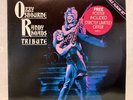 EX/EX 1ST UK 1987 LTD OZZY OSBOURNE RANDY RHOADS Tribute 2x LP VINYL Poster