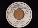 Cliff & Ed Thomas  Do You No Wrong/Shame   Rockabilly 1961 Ace Records