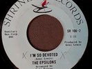 northern soul   THE EPSILONS    I'm So Devoted / Mad at The World   SHRINE 106